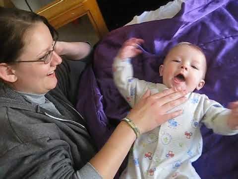 Leah Being Goofy with Cooper