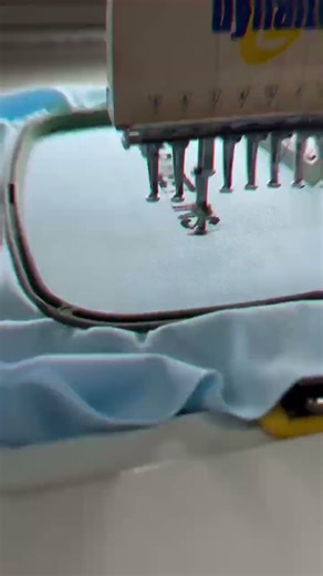 Custom Institute Polo Making | Embroidery Finishing Process. #embroiderywork #polotshirtembroidery