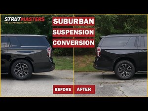 2021-2025 Chevrolet Suburban Rear Suspension Conversion Kit Installation