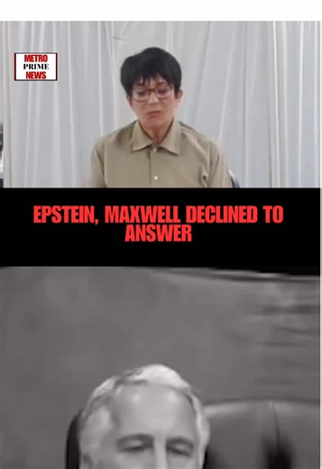 Ghislaine Maxwell and Jeffrey Epstein Invoke Fifth Amendment