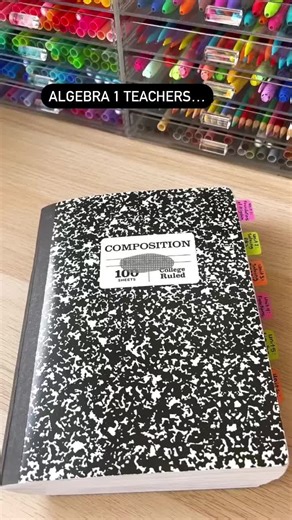 Love my Algebra 1 notes but not interactive notebooks? I’m happy to announce that units 1-7 are now all available in the BINDER notes format! #algebra1 #iteachalgebra #mtbos #mathteacher