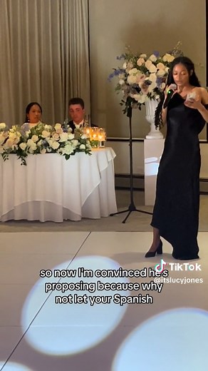 Lucy Jones (@itslucyjones)’s video of wedding speech