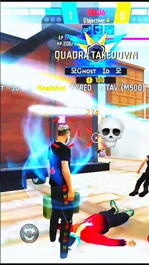 🥶1v4 free fire clothes#freefire #shortvideo