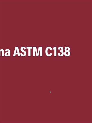 ASTM-C138 📏 Descubre cómo la norma ASTM C138 establece el método para determinar la densidad del concreto en estado fresco, clave para controlar la calidad de tus mezclas. #Concreto #IngenieriaCivil #Construccion #ASTMC138 #DensidadDelConcreto #ControlDeCalidad #TecnologiaDelConcreto #MaterialesDeConstruccion #Obras #Estructuras
