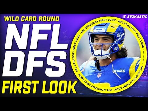 NFL DFS First Look Wild Card Round Picks | NFL DFS Strategy