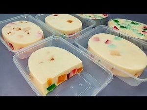 HOW TO MAKE CATHEDRAL WINDOW JELLY DESSERT