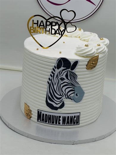 Zebra Totem Cake: A Delightful Creation