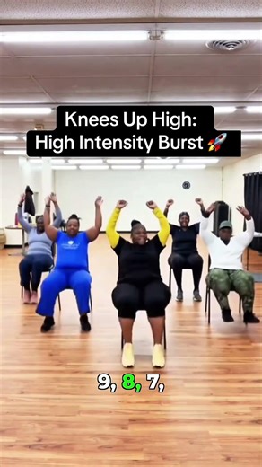 Beginner Chair Workout 🔥 Lower Body & Core (Seated, No Jumping!) 🪑💪