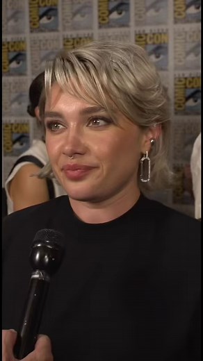 Florence Pugh on returning to the Marvel Cinematic Universe as Yelena Belova, the Russian Black Widow in “Thunderbolts!” Marvel Studios. #SDCC #FlorencePugh #Thunderbolts #CriticsChoice | Critics Choice Awards