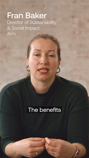For millions of people, access to healthcare starts with being seen. 👀  Through partnership with @Simprints & @gavi, we’re supporting safe & secure AI-powered biometric ID technology to help strengthen healthcare delivery and improve data for better resource allocation.  Hear from Fran Baker, Arm’s Director of Sustainability & Social Impact, on how this work supports frontline health workers