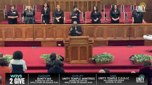 Welcome To Sunday Morning Worship || Pastor Dwight K. Hunt | Unity Temple