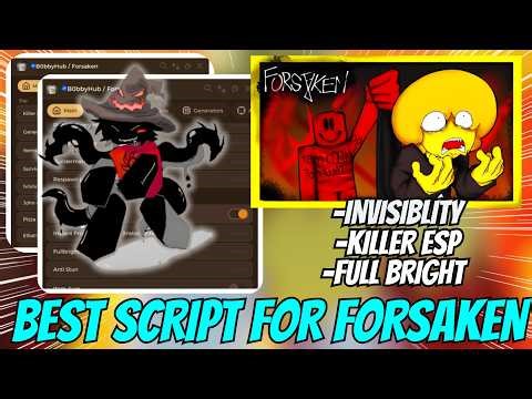 NEW OP Forsaken Script 2026 Roblox | Auto Gen, Kill All, Godmode, Infinite Stamina (No Key)