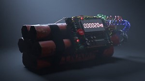 Camera Pans On Dynamite Bomb Countdown Stock Footage Video (100% Royalty-free) 1006917523 | Shutterstock