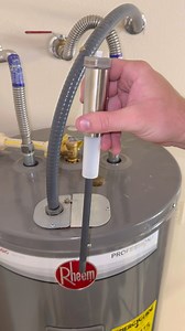 262K views · 1.9K reactions | Installing a powered anode rod to eliminate the rotten egg smell this customer was having in their hot water. #plumbing #plumber #trades #repair #howto #diy #water #fyp #trending #reels | The Plumbers Plunger | Facebook