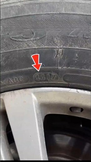How to read the codes and markings on a car tire #carhacks #knowledge #learning #driving