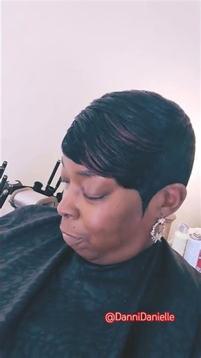 simple but cute 27 piece quick weave. #quickweave #shortstyles #weaves #27piece #hairtransformation