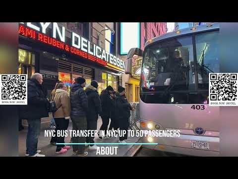 NYC Bus Transfer in NYC up to 50 passengers