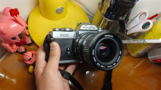 美能达xd胶片相机教学 与后续型号的对比