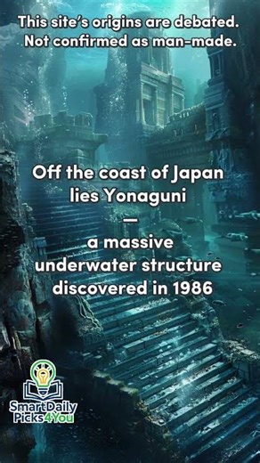 The Yonaguni Mystery — Sunken City or Rocks? 🌊 #mystery