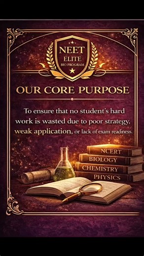 Instagram video by NEET Elite Bio Program • Dec 23, 2025 at 8:24 PM