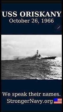 59 years ago today — October 26, 1966 — a fire aboard USS Oriskany took the lives of 44 sailors..