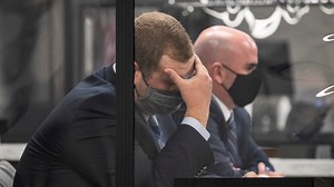 Former deputy Zachary Wester convicted on drug planting charges, taken to jail in handcuffs