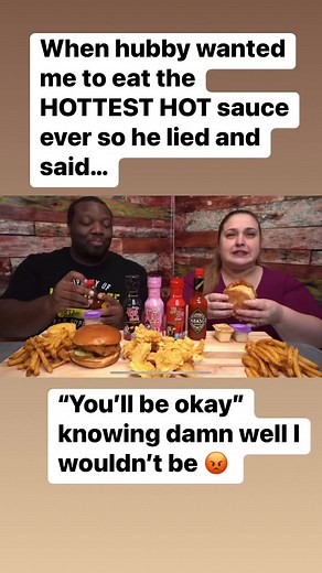 Trying Tabasco hot sauces with hubby. #tastetesting #hotsauce #hotsaucechallenge #hotsaucelover #Tabasco #tabascosauce | Kristin And Jamil
