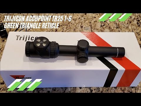Trijicon AccuPoint 1-6x24mm Triangle Post Review