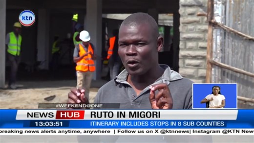 1.8K views · 36 reactions | Ruto in Migori: President William Ruto's itinerary includes making stops in all 8 sub-counties where he is set to unveil various infrastructure and economic development projects. #WeekendAtOne | KTN News Kenya | Facebook
