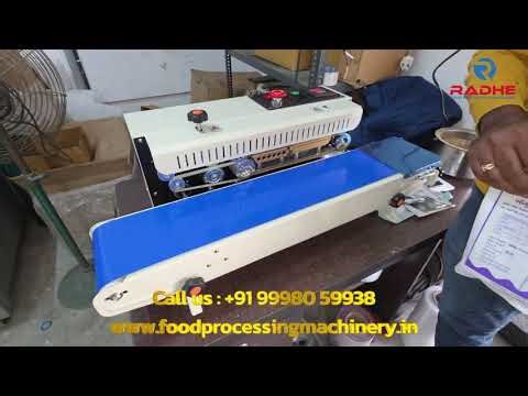 Band Sealer Machine | High Speed Pouch Sealing Machine for All Businesses