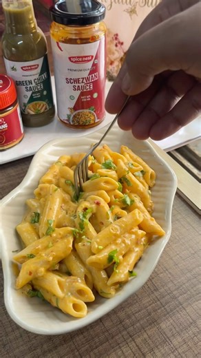 Cheese chilli garlic pasta / unique recipe / pasta