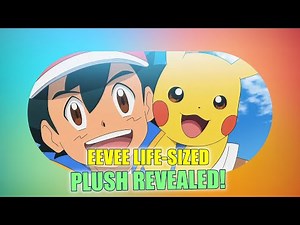 New Life-Sized Eevee Plush Unveiled – Pre-Order Details & Pricing Revealed!