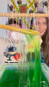 Don’t Drop The Labubu In The Slime Challenge Pt4 😱💚 #shorts