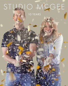 10 Years of Making Life Beautiful 🤍 Ten years ago, Syd and I officially launched Studio McGee, not entirely sure where it would take us but a very clear vision of where we hoped we’d end up. Throughout the past decade, we’ve had one mission that kept us steering straight and moving forward, and that is to make life beautiful for ourselves and those around us. Making life beautiful can be as simple as taking the time to plate and set the table for that weeknight spaghetti dish you’ve made a hund