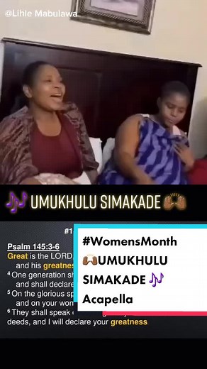 UMUKHULU SIMAKADE Acapella Singing at African Church Wedding