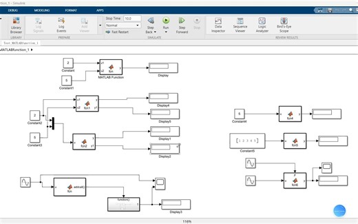 视频实例讲解Simulink的MATLAB Function模块