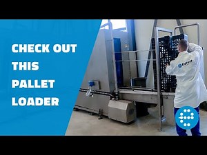 Pallet Washer Loader for Loading and Deloading Pallets