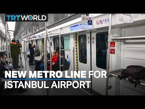 Istanbul unveils metro line to main airport