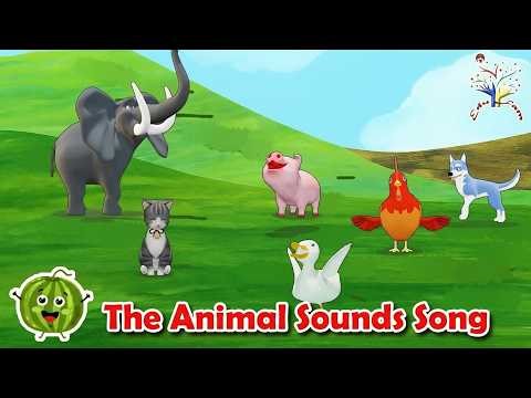 🎶🐾 The Animal Sounds Song Part 2 WA3AM8 – Fun & Educational for Kids! 🐾🎶