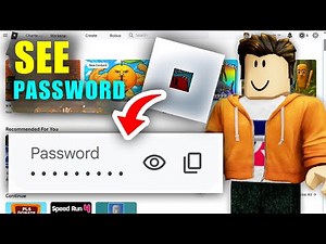 How To See Your Password In Roblox