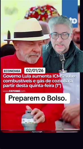 Impact of ICMS Increase on Cooking Gas Prices