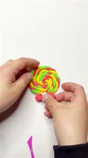 DIY Clay Lollipop 🍭 | Easy Tutorial