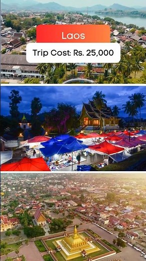 7 Cheapest Countries to travel in 2025 🔥✈️ #shorts #laos #srilanka #bhutan #vacation #familytime