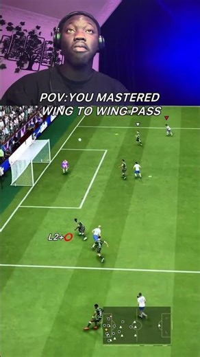 Tutorial on how to pass from wing to wing #fc25 #eafc25 #fc26 #eafc26 #fc25gameplay #fc26gameplay