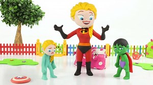 403K views · 9.3K reactions | BABY ELSA NEW OUTFIT ❤ SUPERHERO PLAY DOH CARTOONS FOR KIDS  | Cartoon KIDS | Facebook