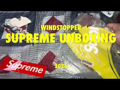 Supreme Unboxing | GORE WINDSTOPPER MASK 😷 
