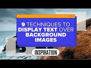 9 Techniques to Display Text over Background Images