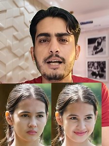 A beautiful nine-year-old girl in an orphanage | Ebad Reaction