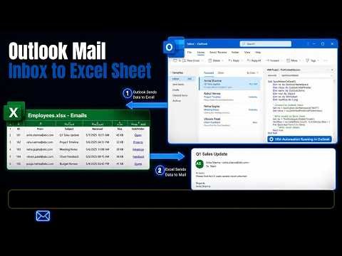 Outlook Email Export to Excel | Save Emails as MSG + Clickable Links Using VBA