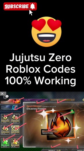 Jujutsu Zero Roblox Codes #roblox #1millionviews #workingcode #jujutsuzerocodes2025